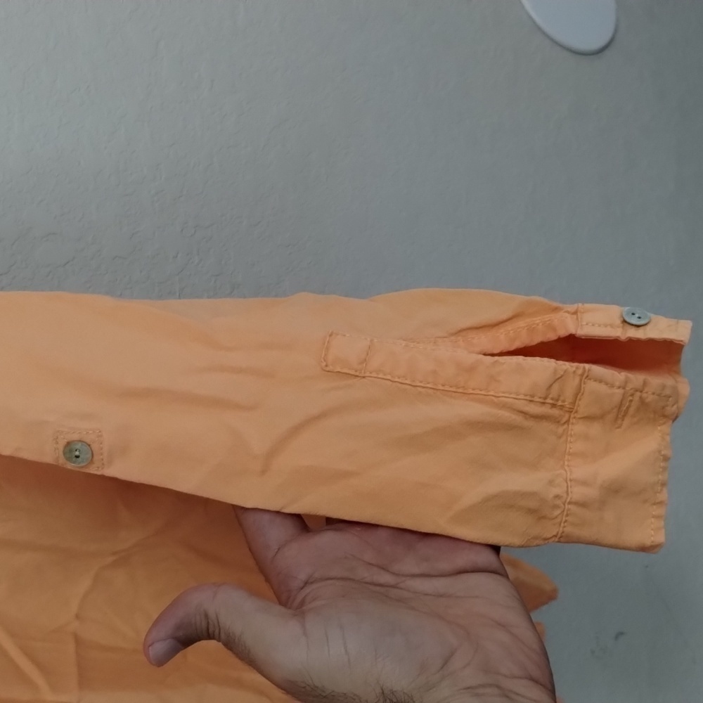 J Jill  Orange Tunic Blouse - Picture 4 of 7